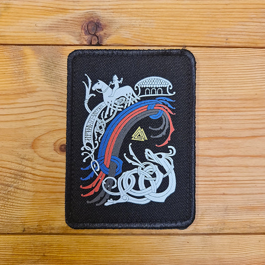 Poly Bifrost Rainbow Printed Velcro Patch