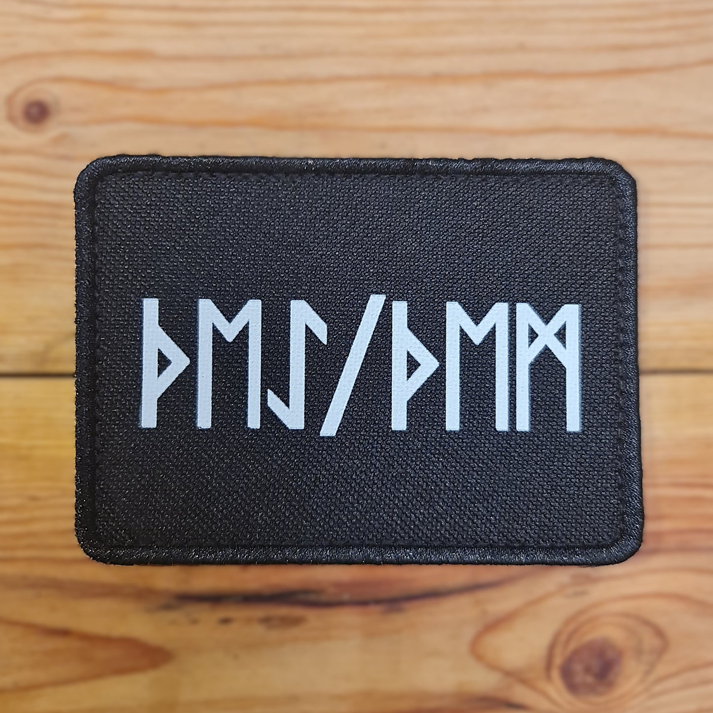 They/Them Runic Pronoun Printed Velcro Patch