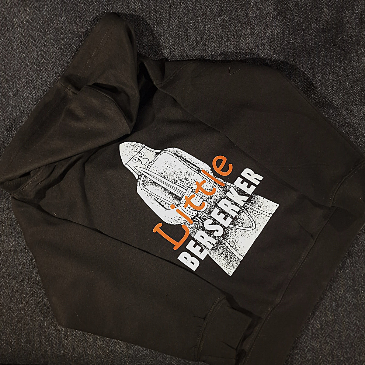 Little Berserker Kids Zip Up Hoodie