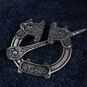 St Ninian's Hoard Pictish Penannular Green