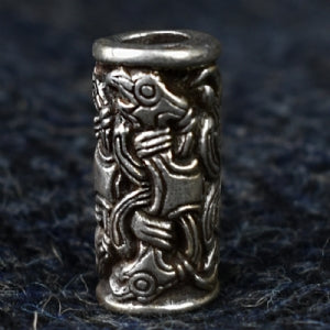 925 Sterling Silver Raven Bead