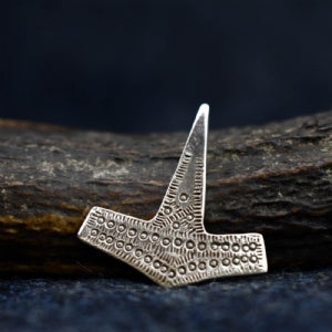 925 Sterling Silver Hammered Hammer