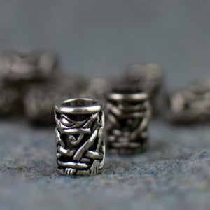 TWIN PACK Openwork Urnes Dragon Bead