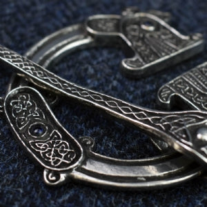 St Ninian's Hoard Pictish Penannular Blue