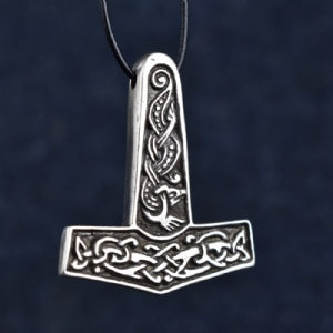 925 Sterling Silver Jorvik Hammer