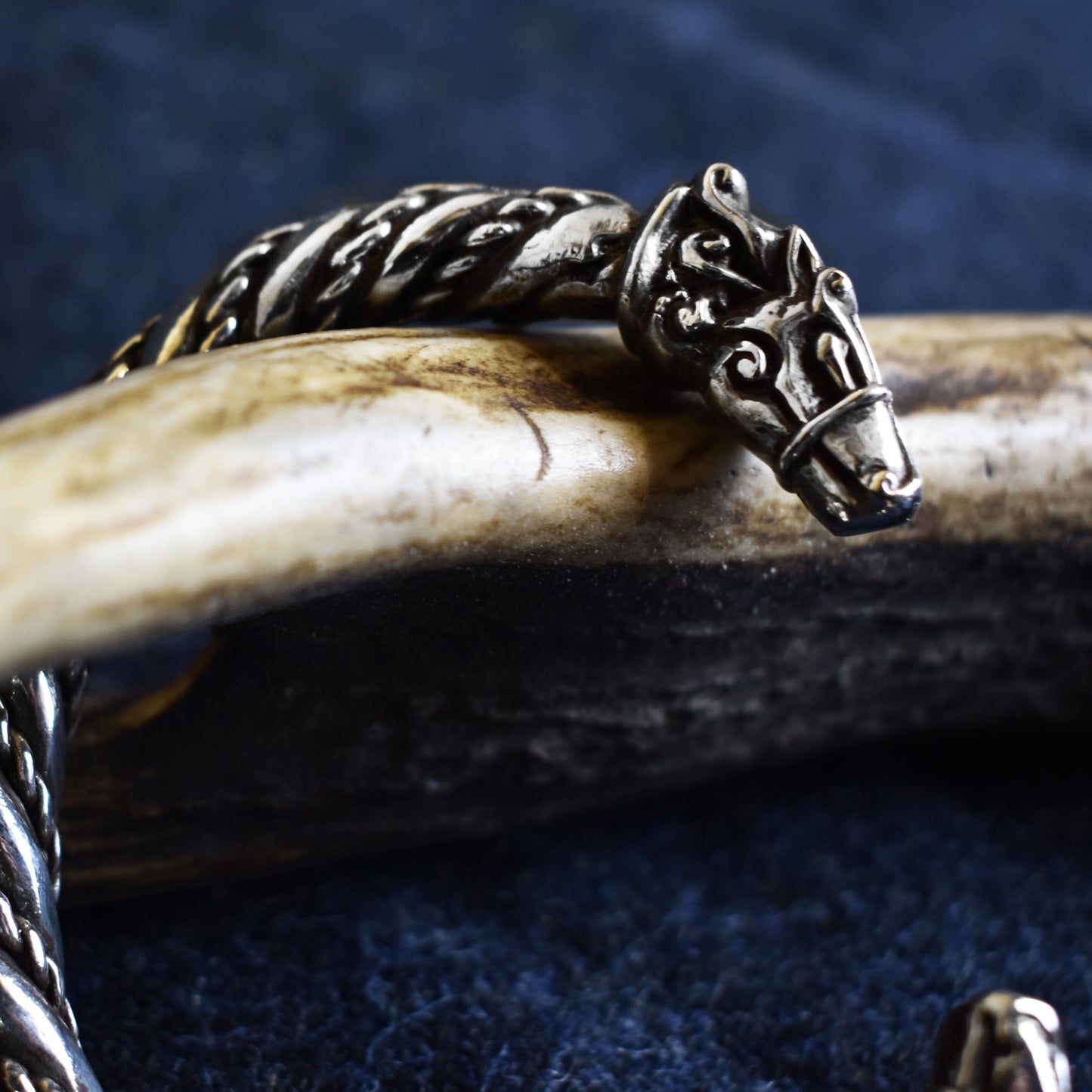 Large and Chunky Odin's Steed, Sleipnir Bracelet