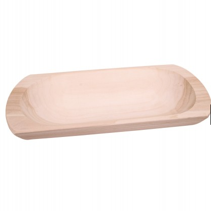 LargeWooden Dish - 45 x 23 x 6 cm